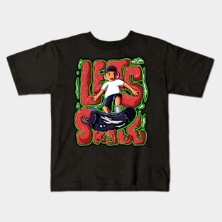 let's skate Kids T-Shirt